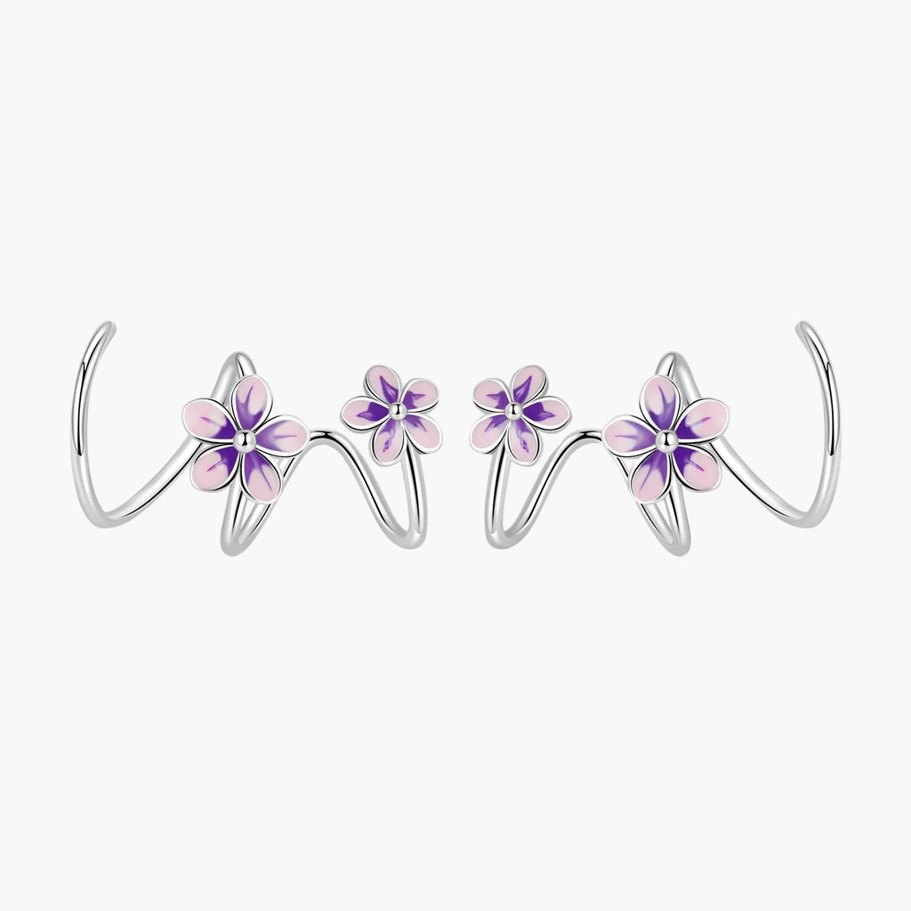 "Sylvory 925 Sterling Silver Floral Whispers Hook"