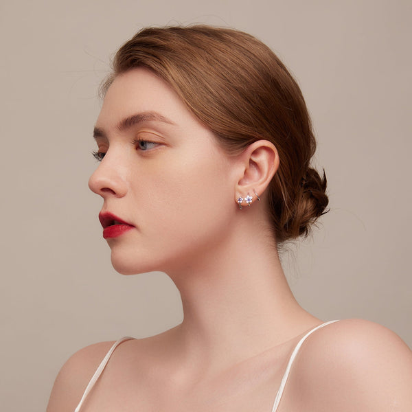 "Sylvory 925 Sterling Silver Floral Whispers Hook"