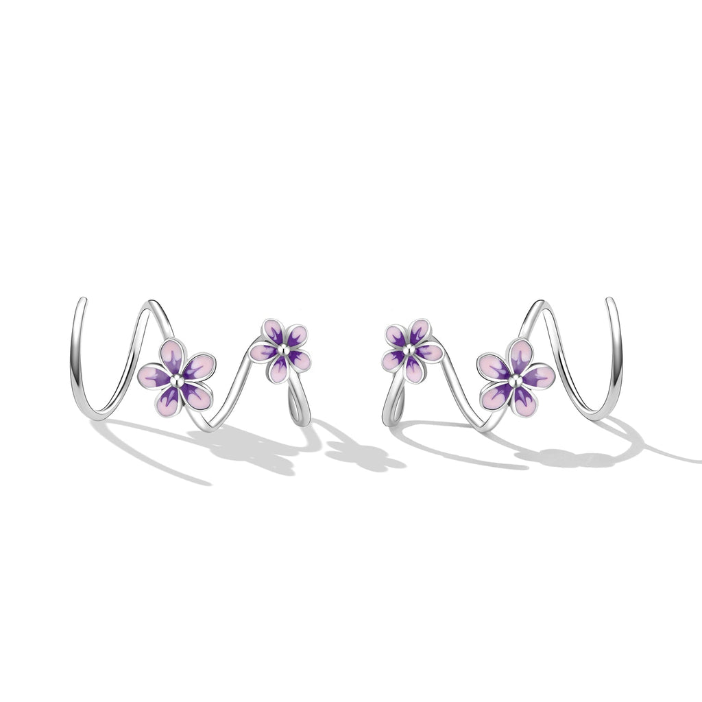 "Sylvory 925 Sterling Silver Floral Whispers Hook"