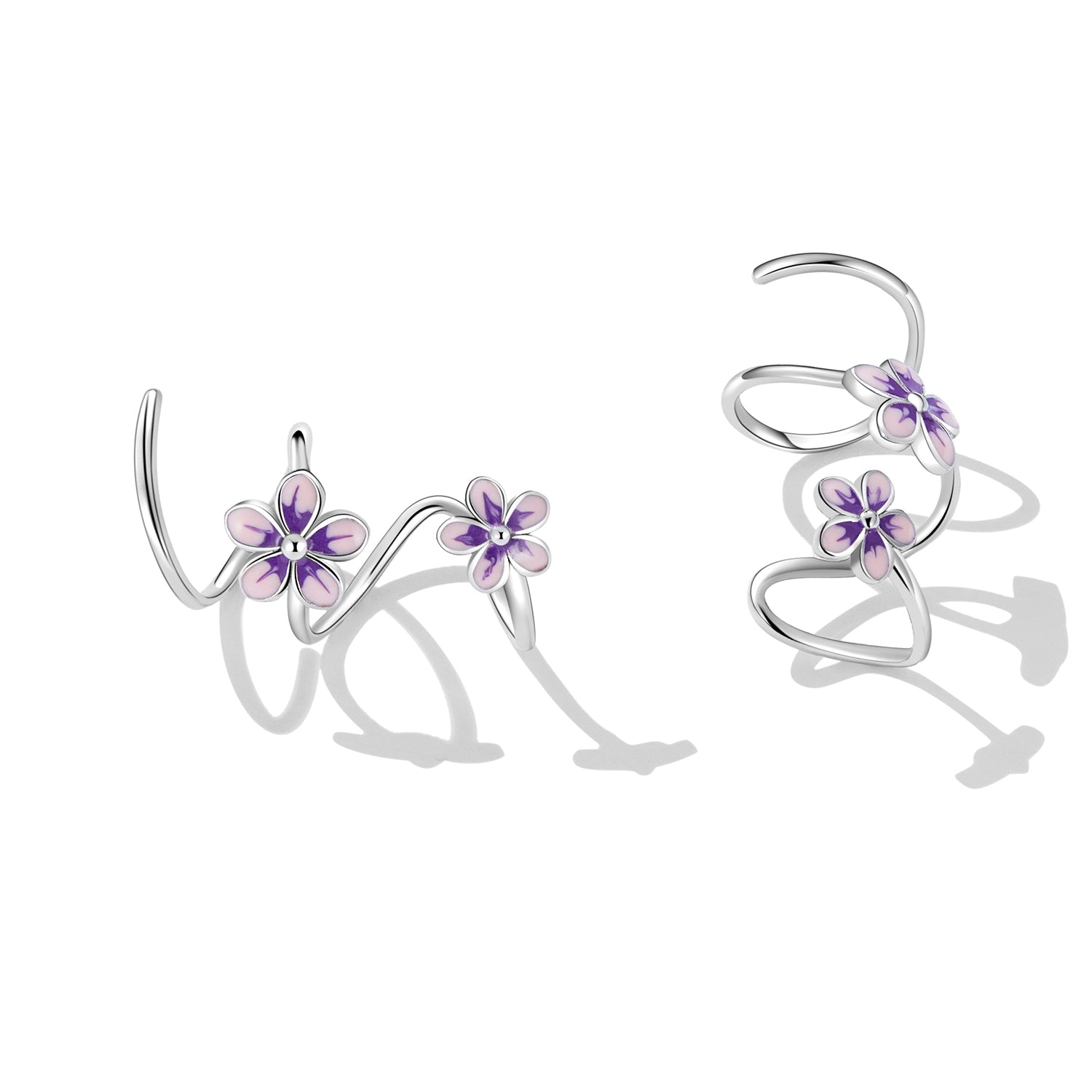"Sylvory 925 Sterling Silver Floral Whispers Hook"