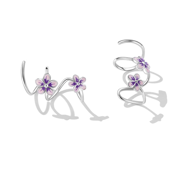 "Sylvory 925 Sterling Silver Floral Whispers Hook"