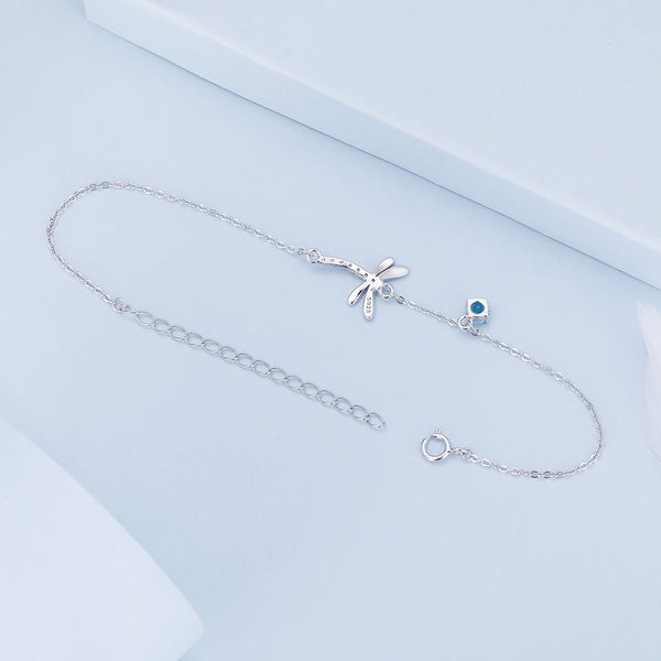 "Sylvory 925 Sterling Silver FlutterWing Bracelet"
