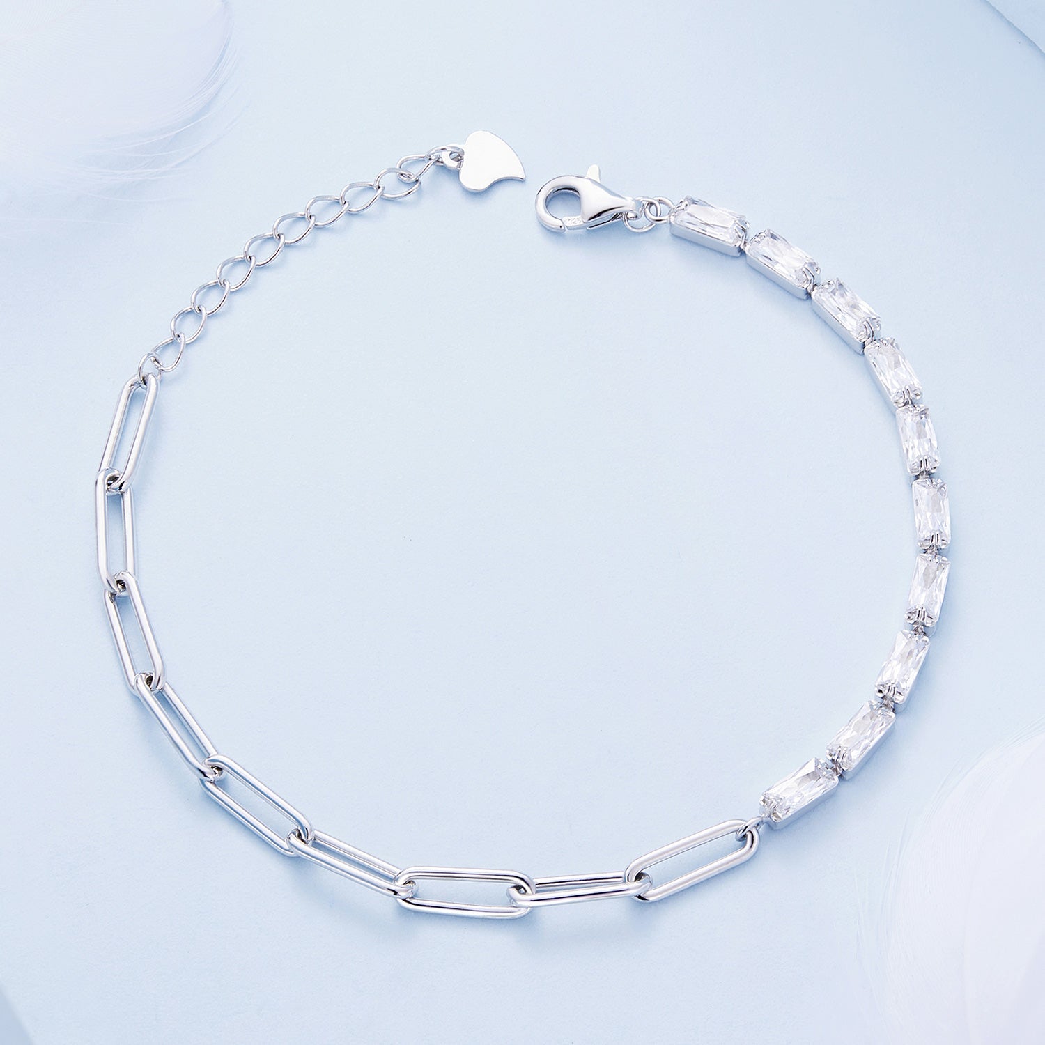 "Sylvory 925 Sterling Silver FusionLink bracelet"