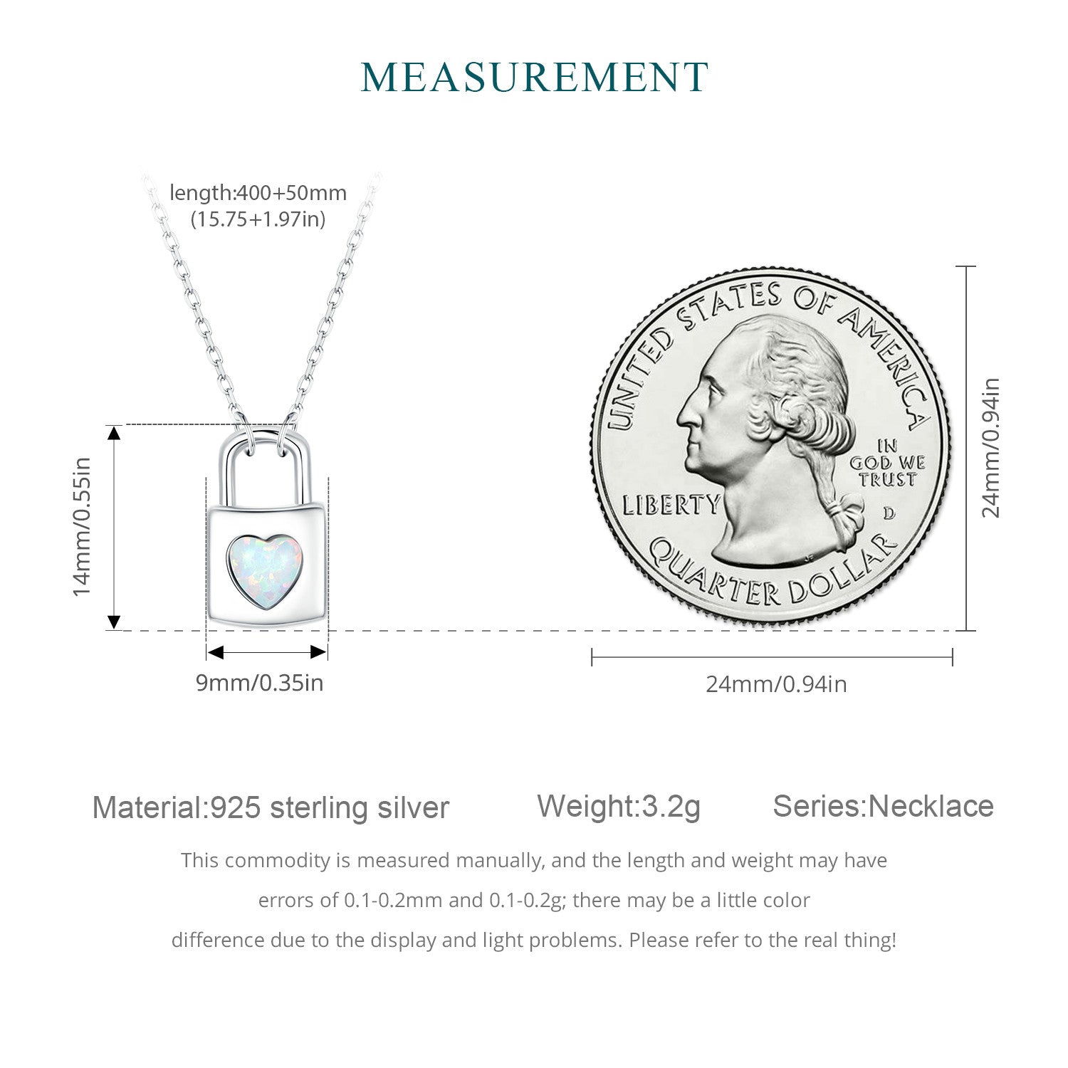 "Sylvory 925 Sterling Silver Heart Lock Necklace"