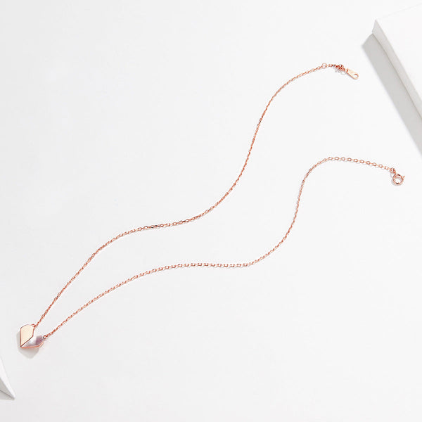 "Sylvory 925 Sterling Silver Heart's Delight Necklace"