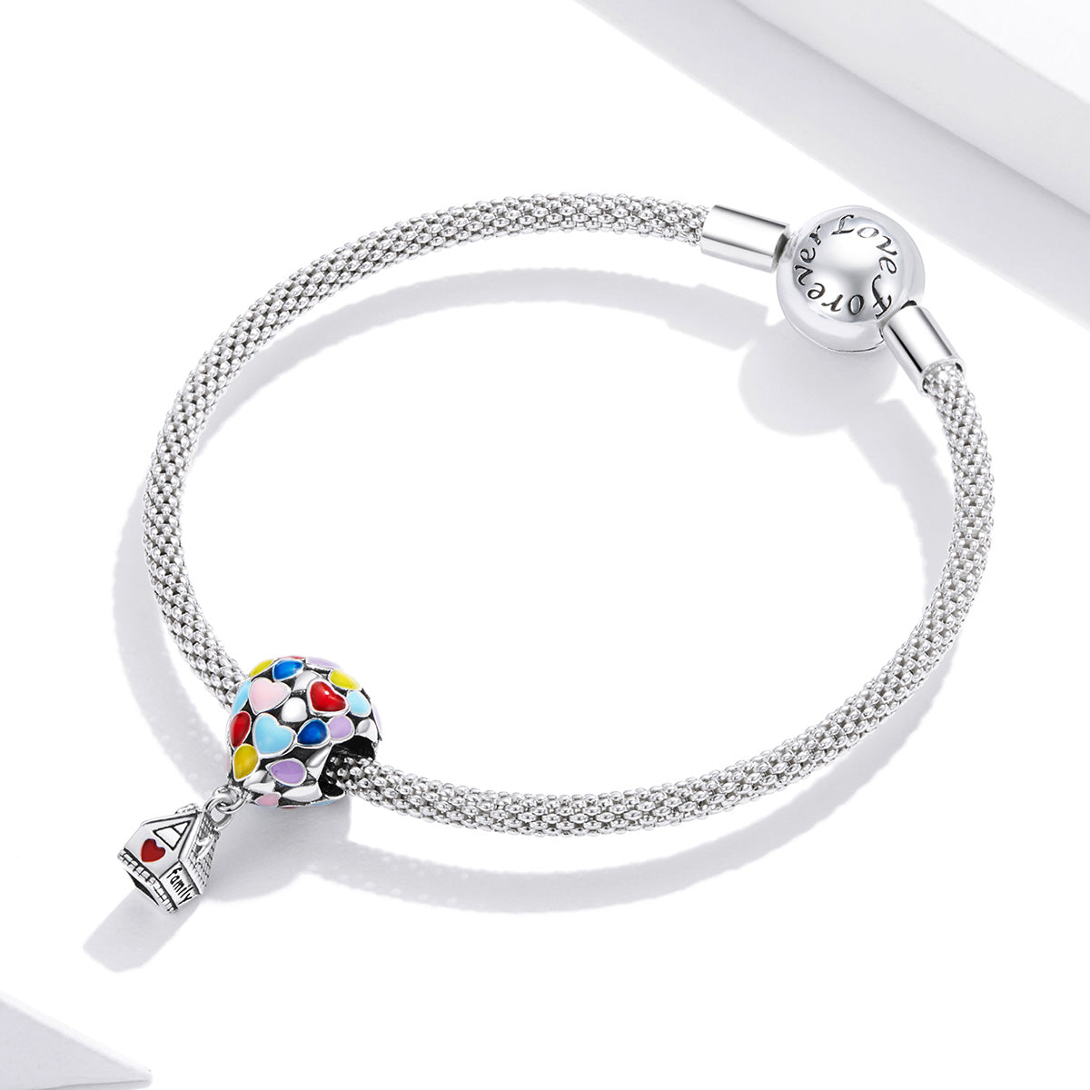 Silver High-Flying Home Charm Secondary image