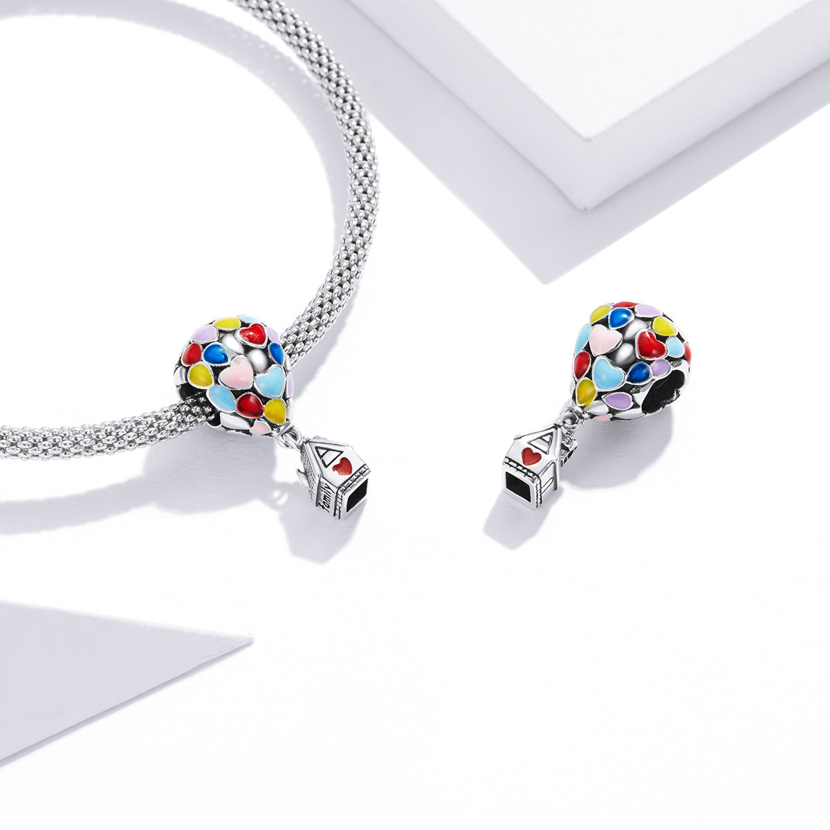 "Sylvory 925 Sterling Silver High-Flying Home Charm"