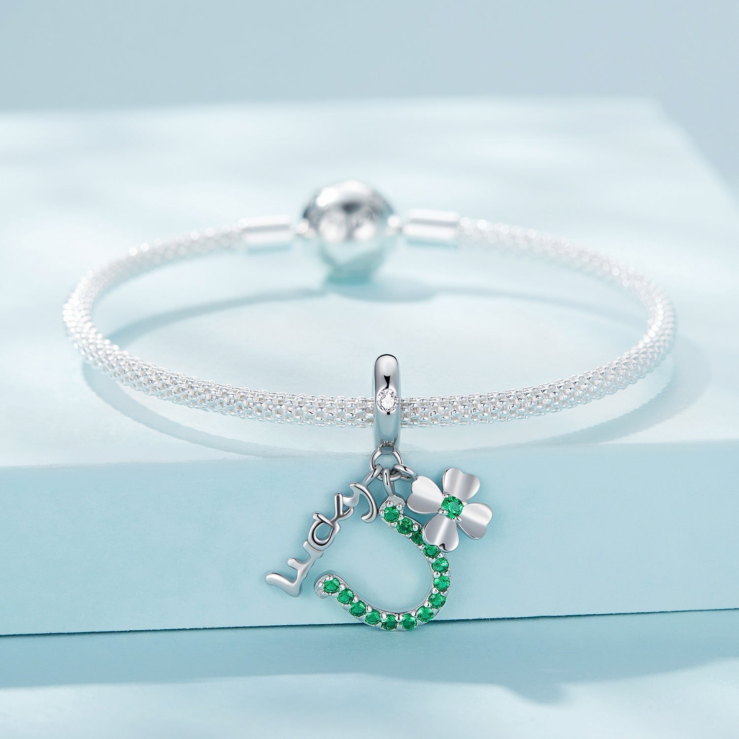 Silver Lucky Talisman Charm Secondary image