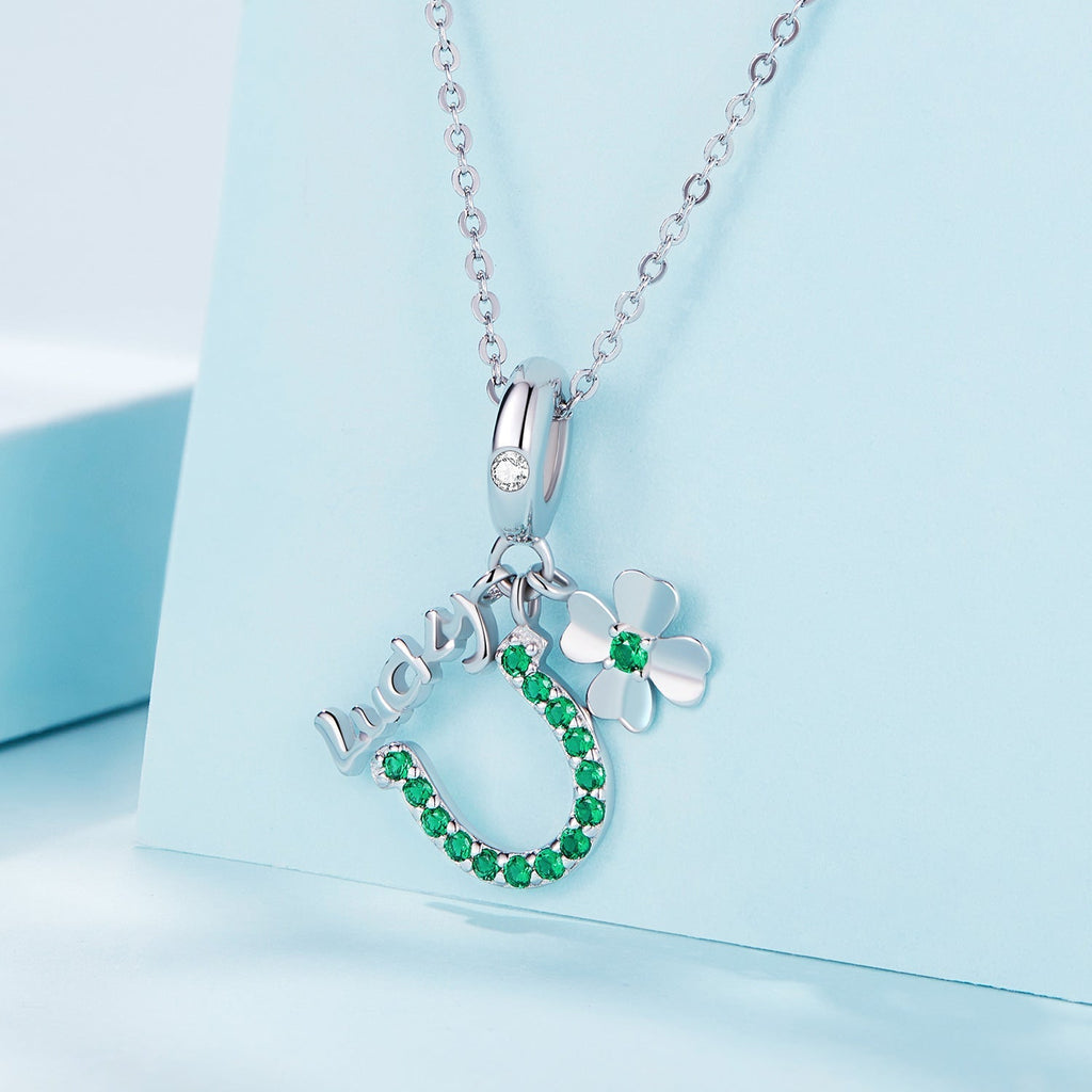 "Sylvory 925 Sterling Silver Lucky Talisman Charm"