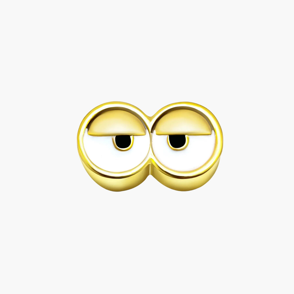 "Sylvory 925 Sterling Silver Minion Eyes Charm"