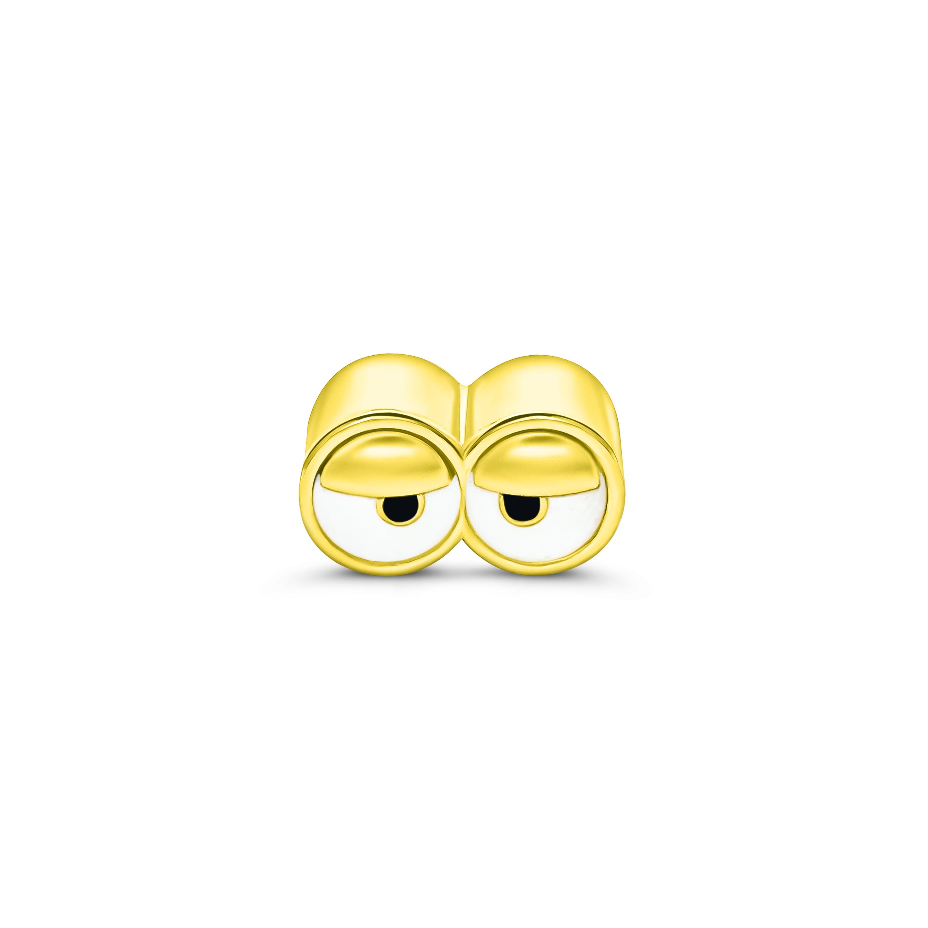 "Sylvory 925 Sterling Silver Minion Eyes Charm"