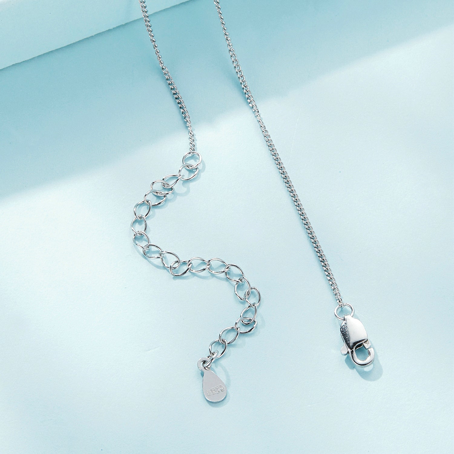 "Sylvory 925 Sterling Silver Mountain Peak Necklace"