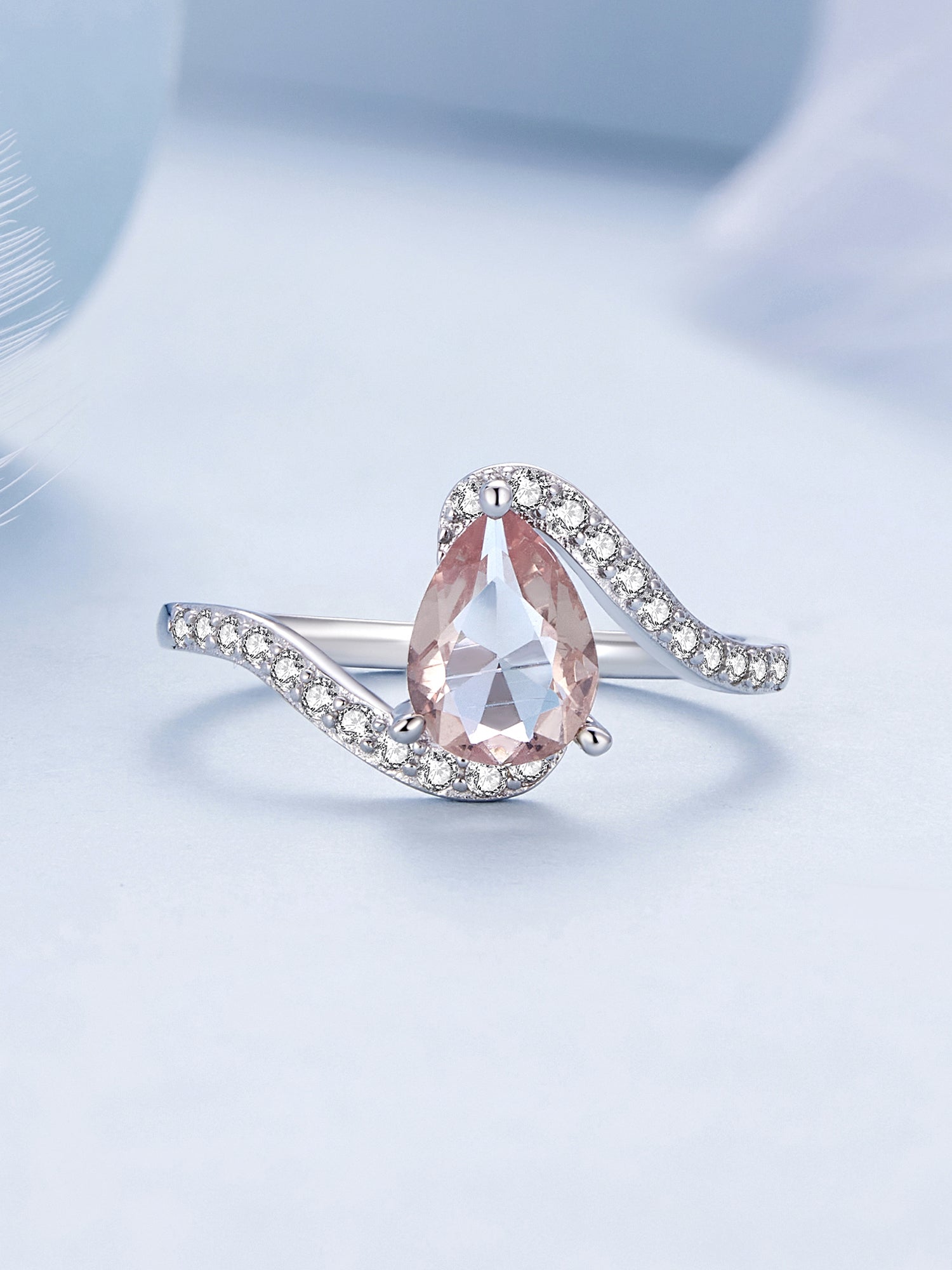 "Sylvory 925 Sterling Silver MystiColor Stone Ring"