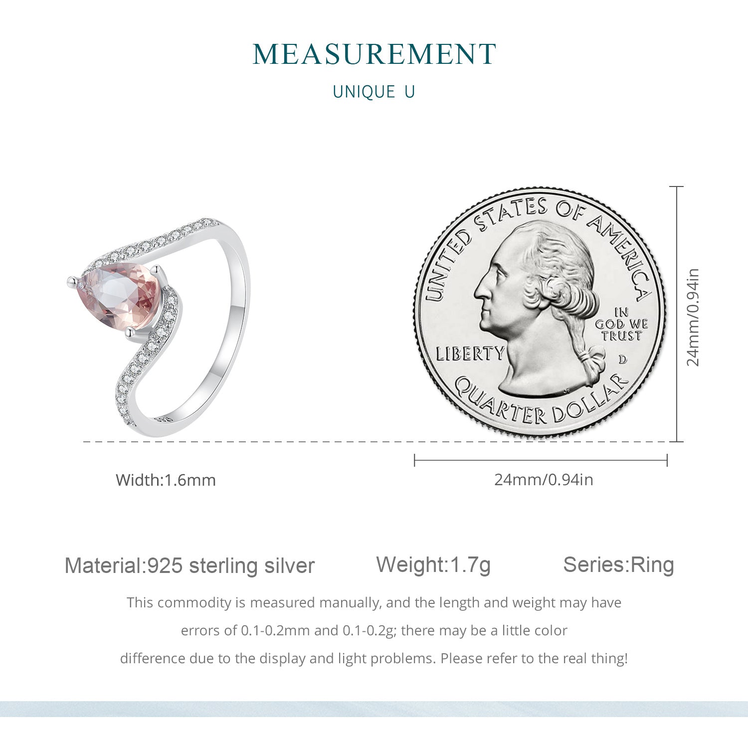 "Sylvory 925 Sterling Silver MystiColor Stone Ring"