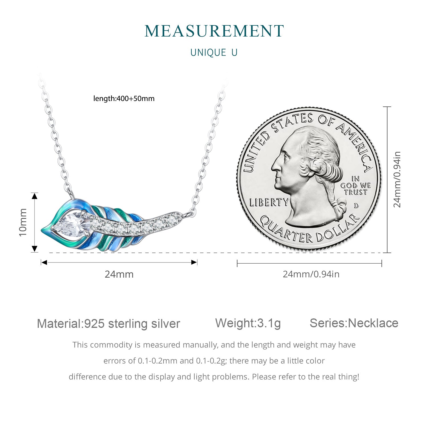 "Sylvory 925 Sterling Silver Peacock Elegance Necklace"