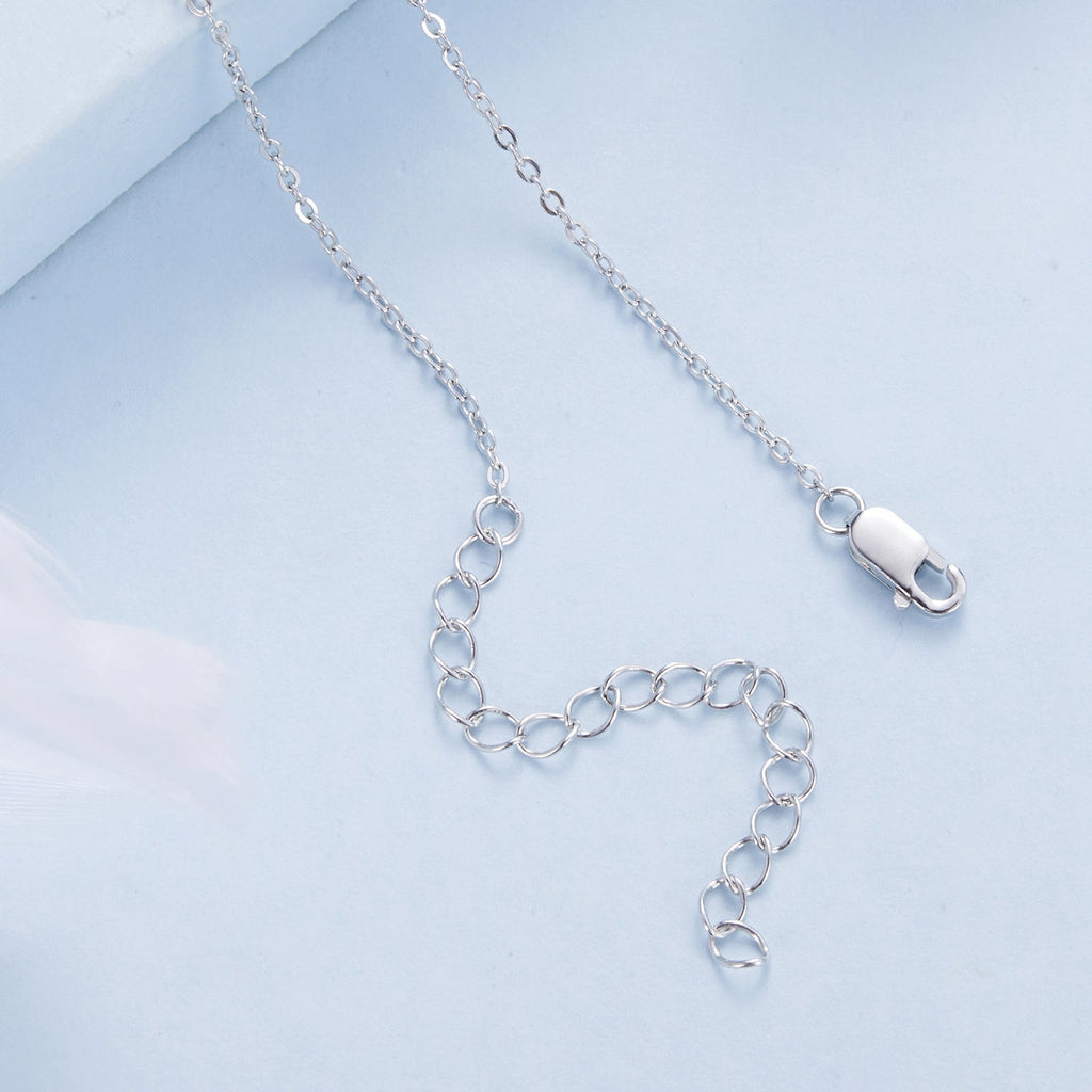 "Sylvory 925 Sterling Silver Perched Songbird Necklace"