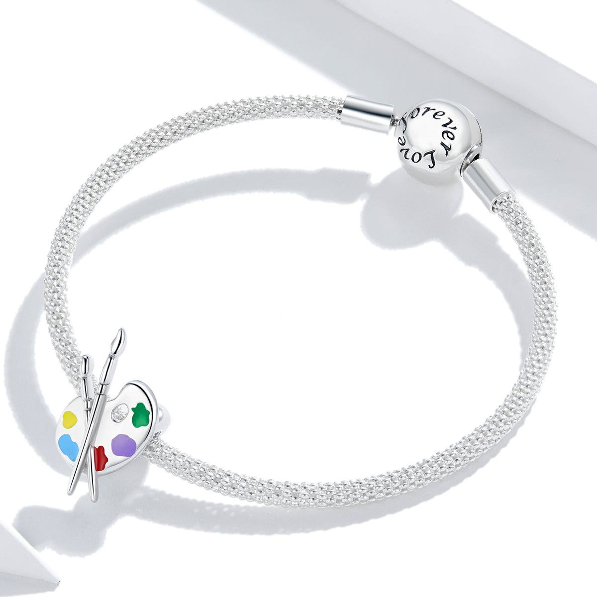 Silver Rainbow Palette Charm Secondary image