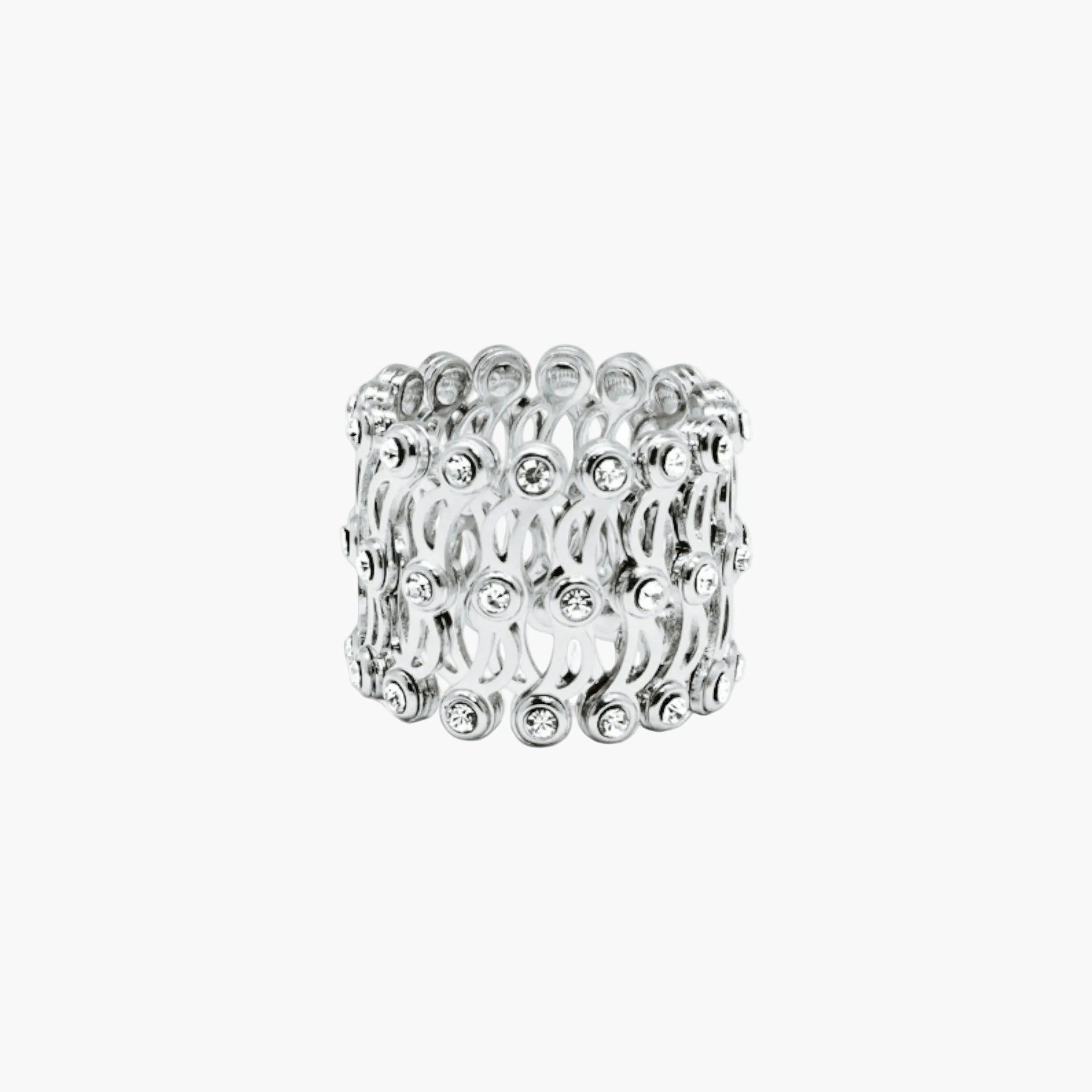 "Sylvory 925 Sterling Silver Ring Cum Bracelet" Main image