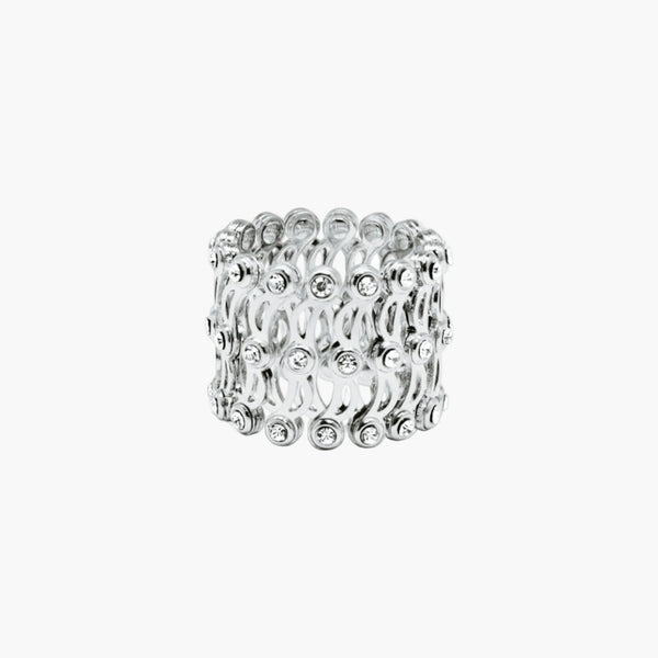 Silver Ring Cum Bracelet in 925 Sterling Silver by Sylvory