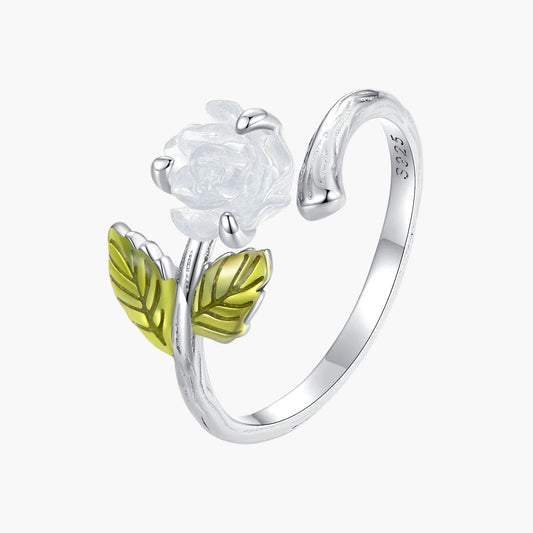 "Sylvory 925 Sterling Silver Rose UV Magic Ring"