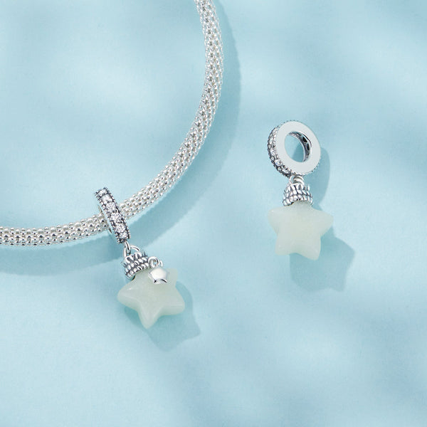 "Sylvory 925 Sterling Silver Starlight Glow Charm"