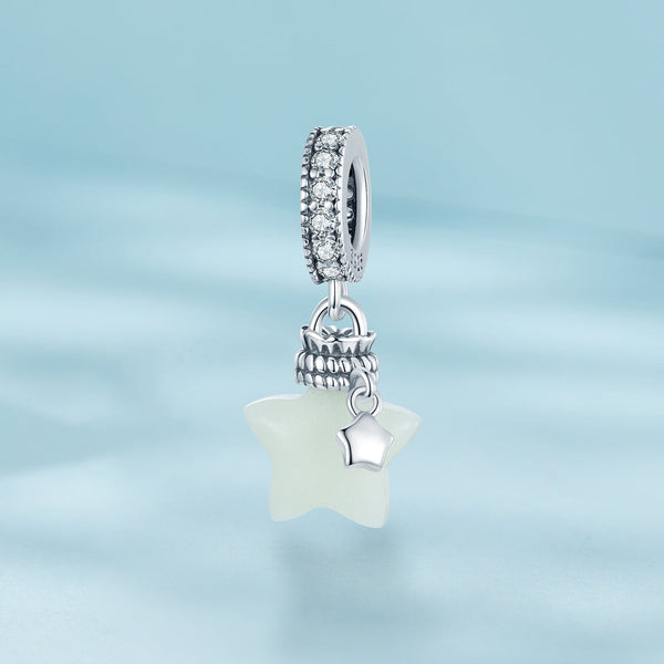 "Sylvory 925 Sterling Silver Starlight Glow Charm"