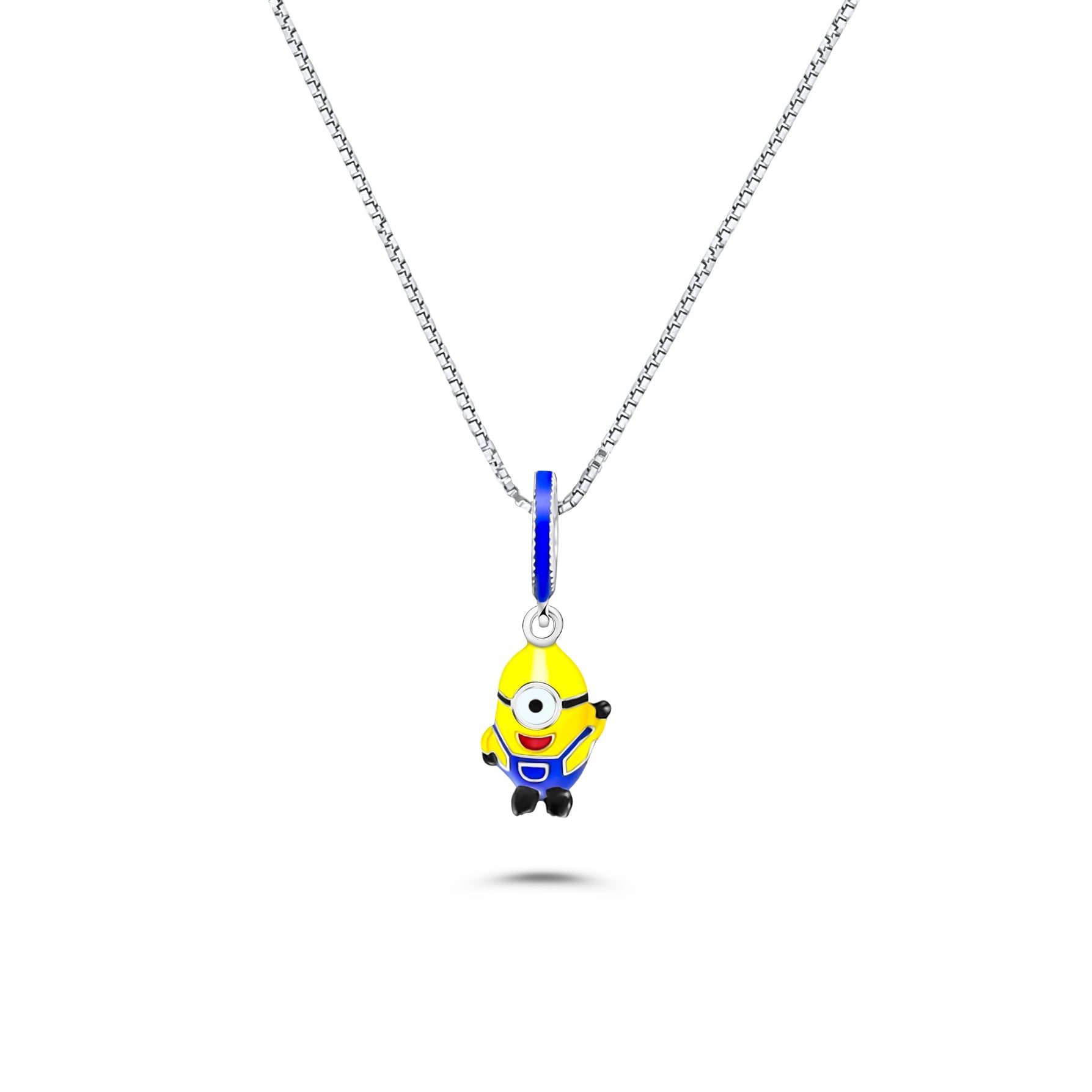 "Sylvory 925 Sterling Silver Stuart Minion Charm"