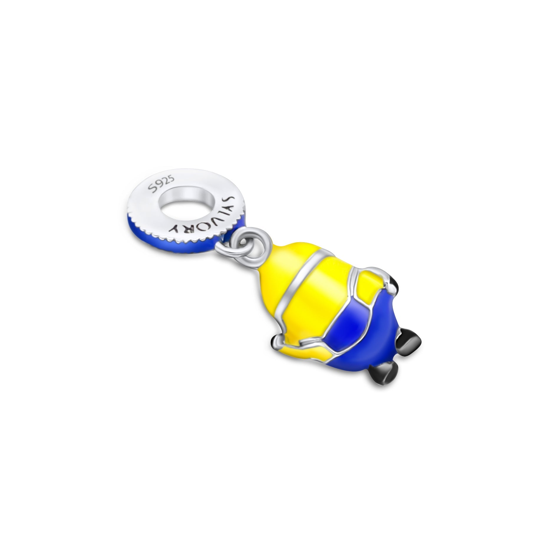 "Sylvory 925 Sterling Silver Stuart Minion Charm"