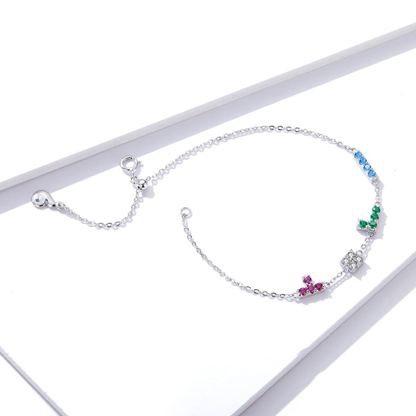"Sylvory 925 Sterling Silver TetraFlex Bracelet"