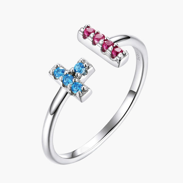 Silver TetraFlex Ring in 925 Sterling Silver by Sylvory
