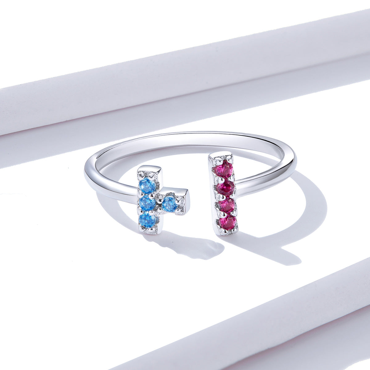 "Sylvory 925 Sterling Silver TetraFlex Ring"
