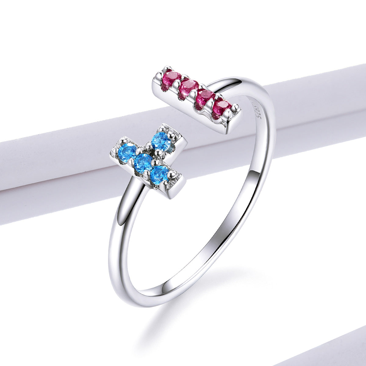 "Sylvory 925 Sterling Silver TetraFlex Ring"