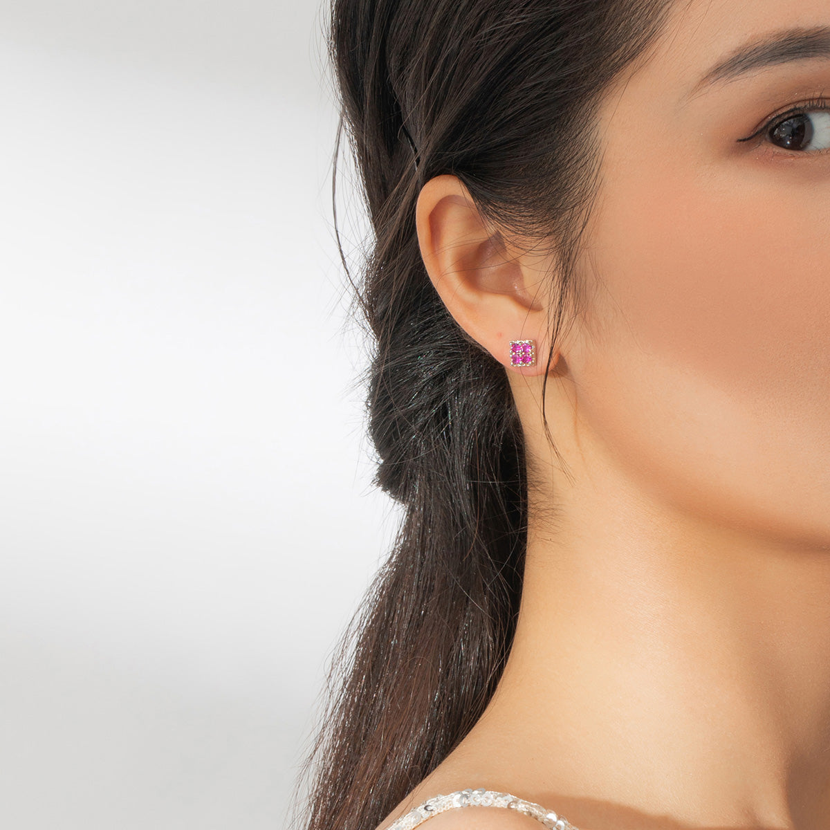 "Sylvory 925 Sterling Silver TetraFlex Studs"