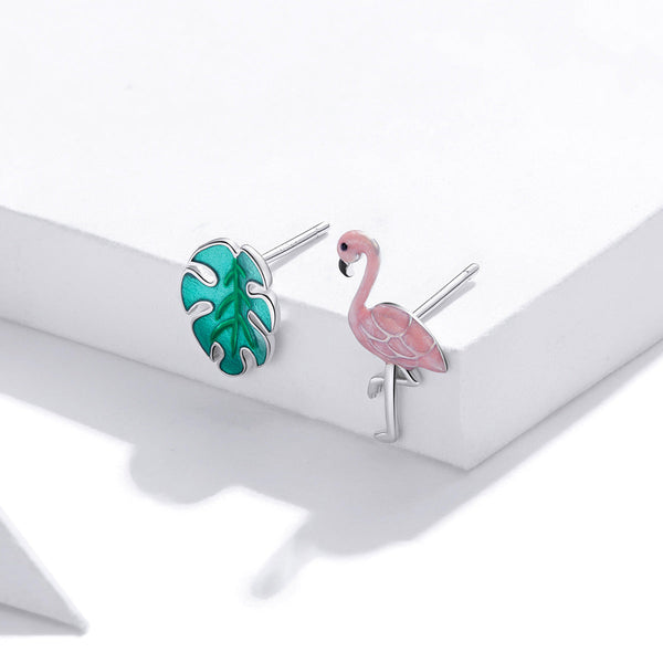 "Sylvory 925 Sterling Silver Tropicana Treasures Studs"