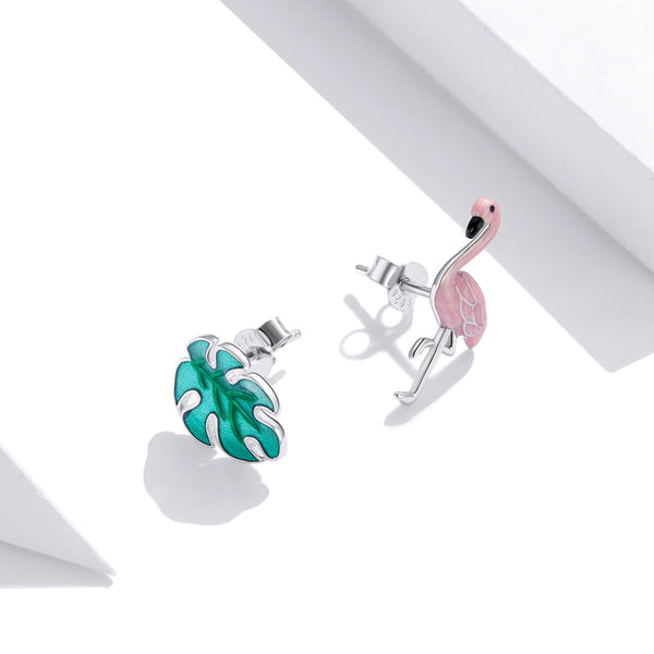 "Sylvory 925 Sterling Silver Tropicana Treasures Studs"