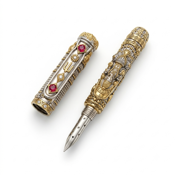 Silver Temple Majesty Pen