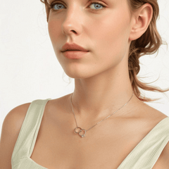 Sylvory 925 Sterling Silver Bound by Love Necklace