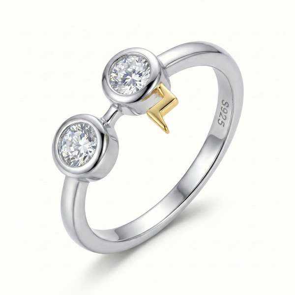 Silver Harry Potter Glasses Ring