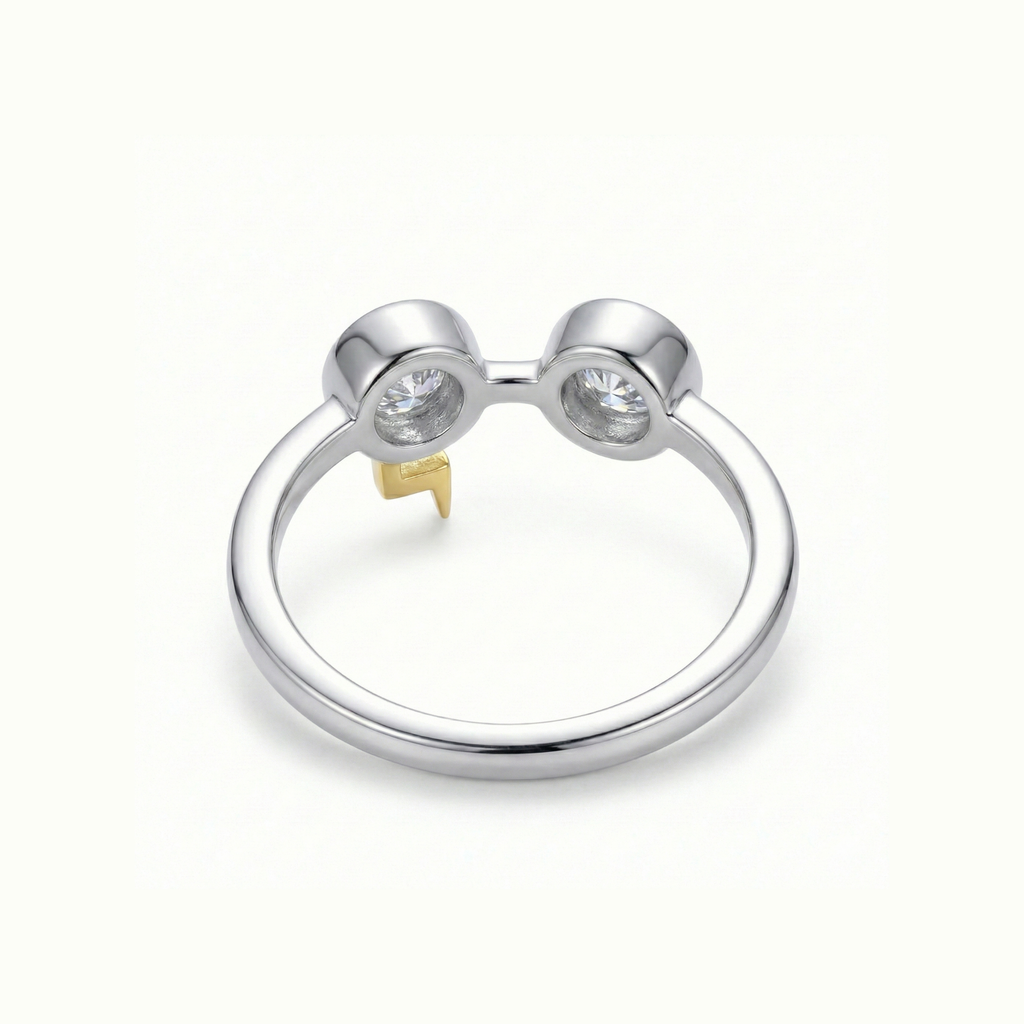 Silver Harry Potter Glasses Ring