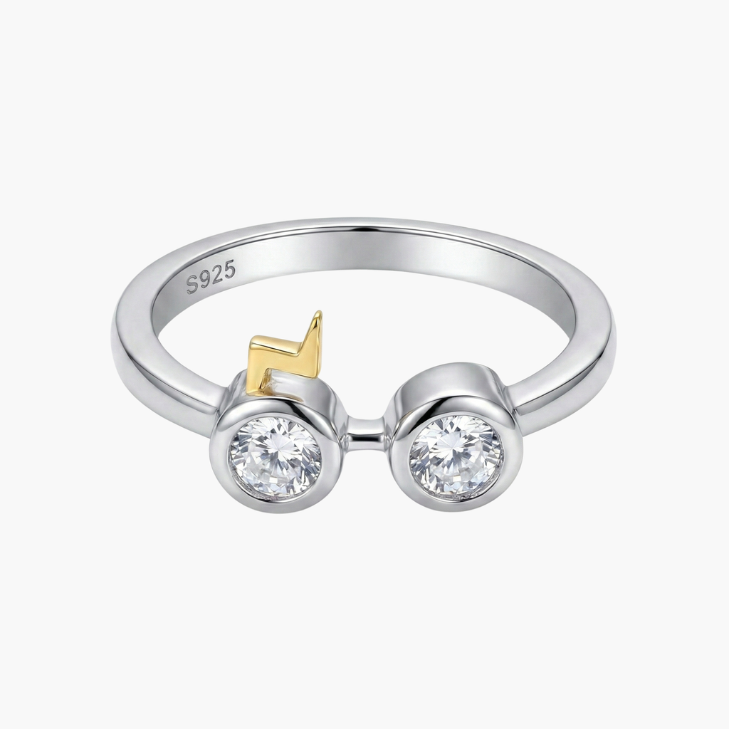Silver Harry Potter Glasses Ring