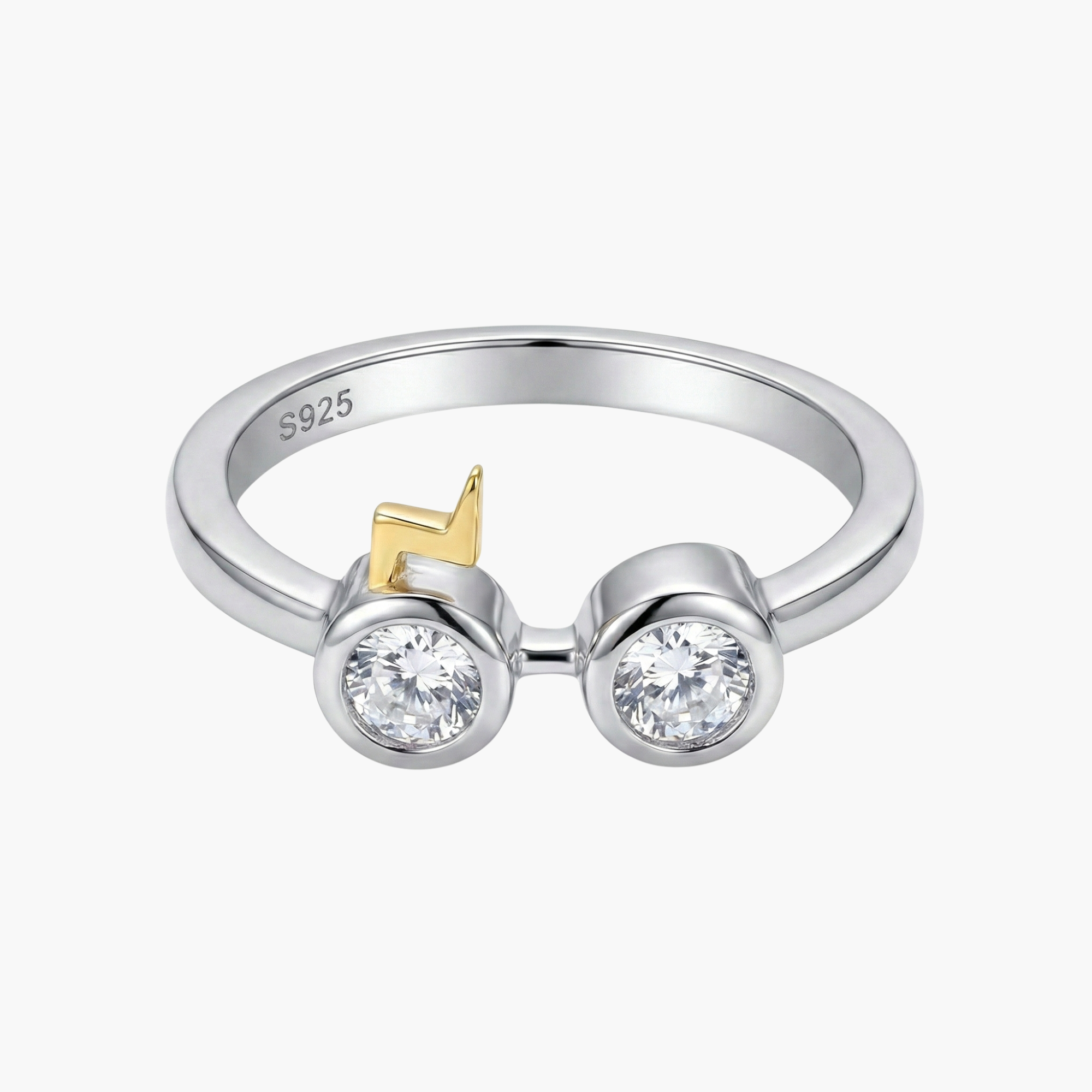 Silver Harry Potter Glasses Ring