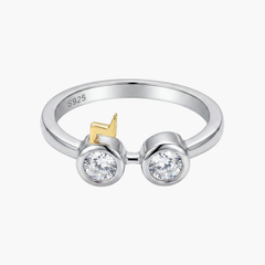 Silver Harry Potter Glasses Ring