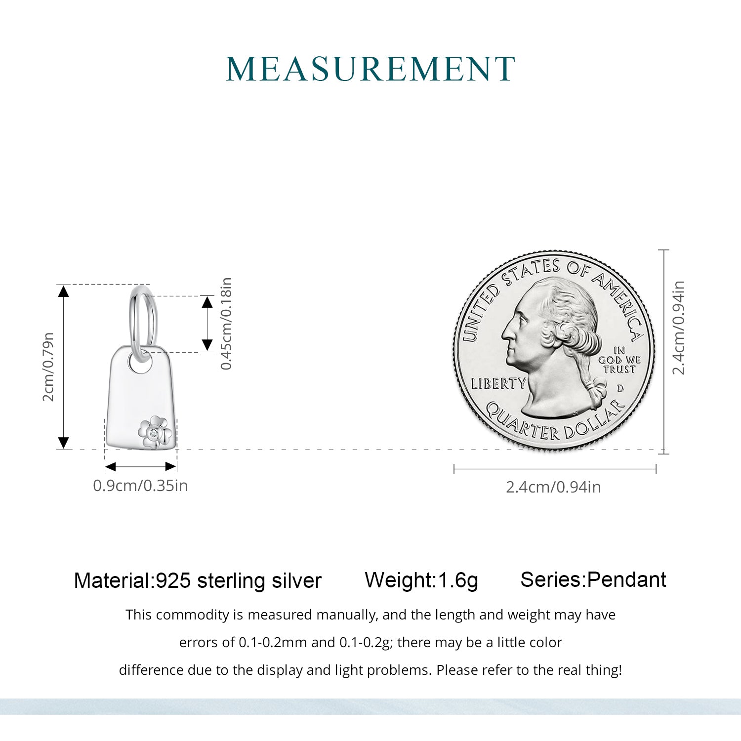 Sylvory 925 Sterling Silver Customized Board Charm