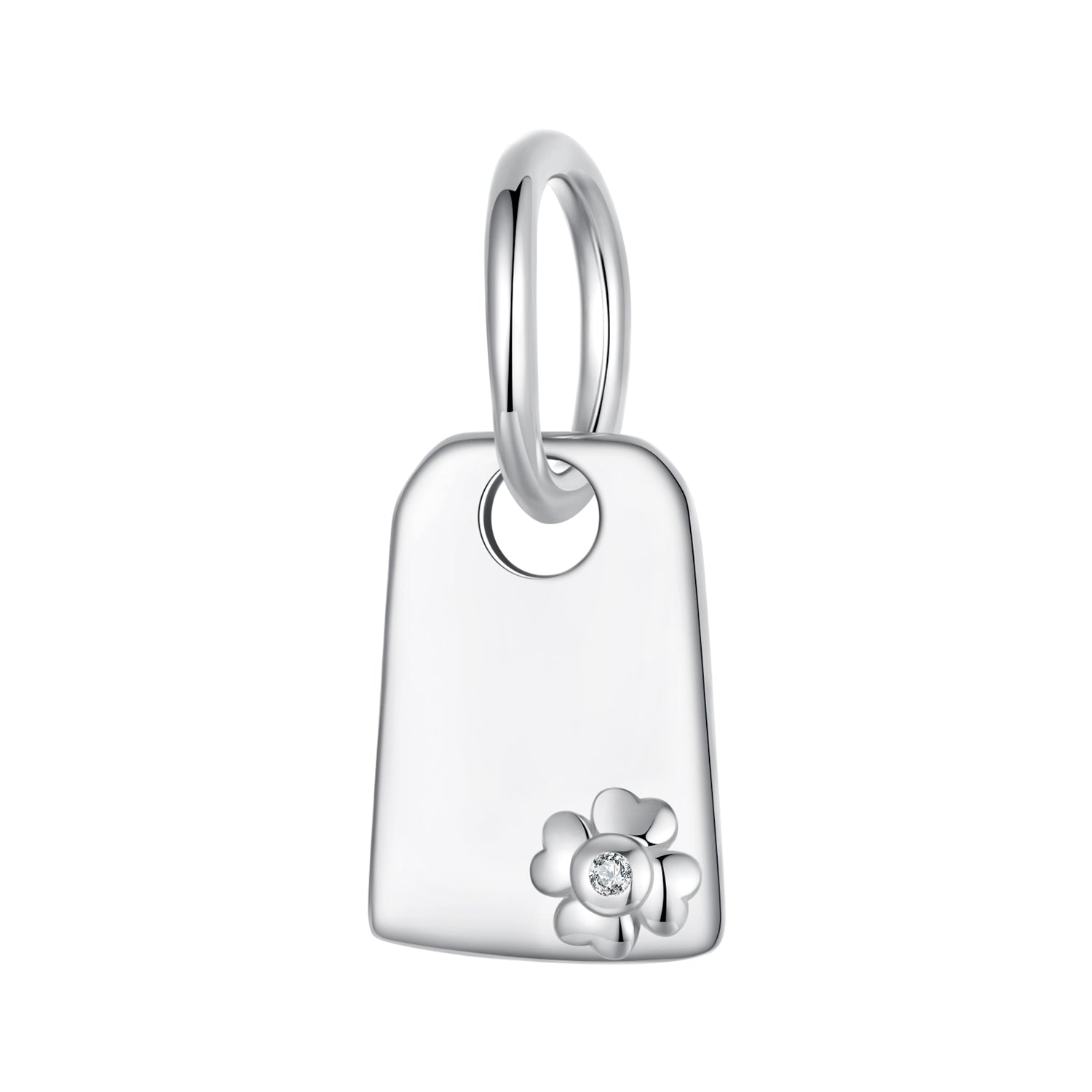 Sylvory 925 Sterling Silver Customized Board Charm