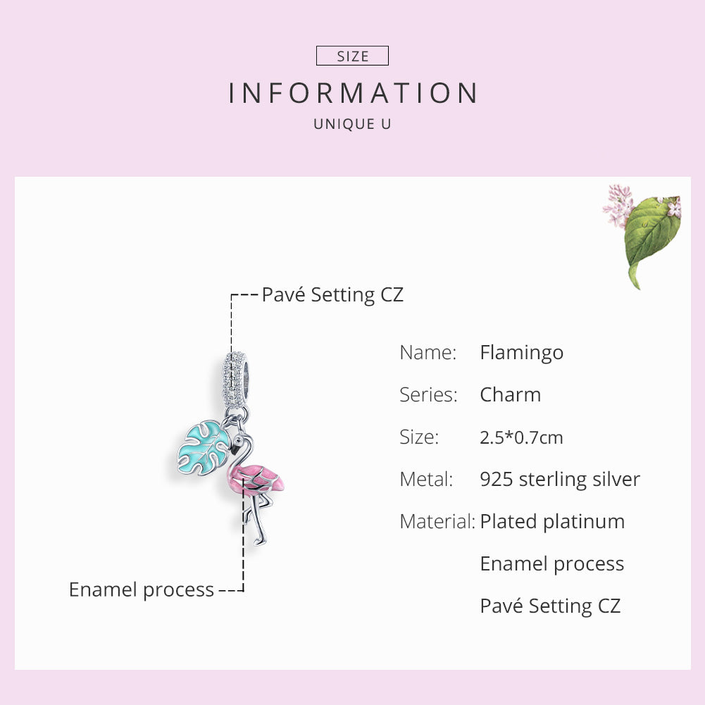 Sylvory 925 Sterling Silver Tropicana Treasures Charm