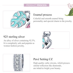 Sylvory 925 Sterling Silver Tropicana Treasures Charm