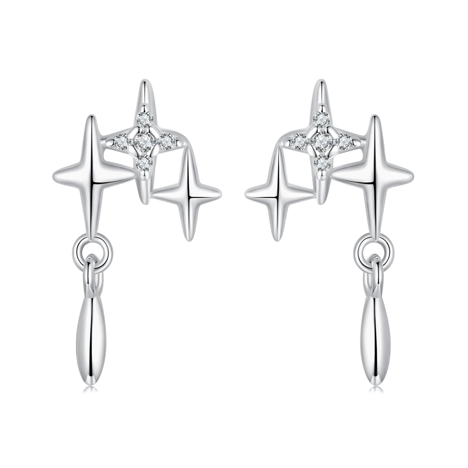 Sylvory 925 Sterling Silver Twilight Sparkle Earring