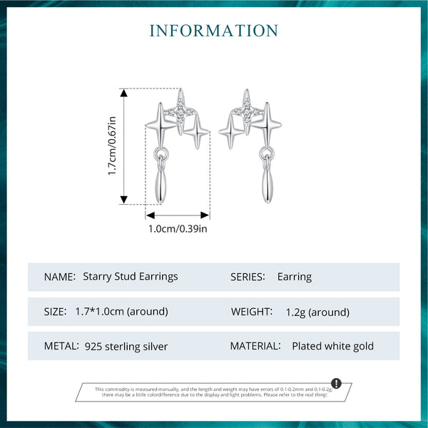 Silver Twilight Sparkle Earring
