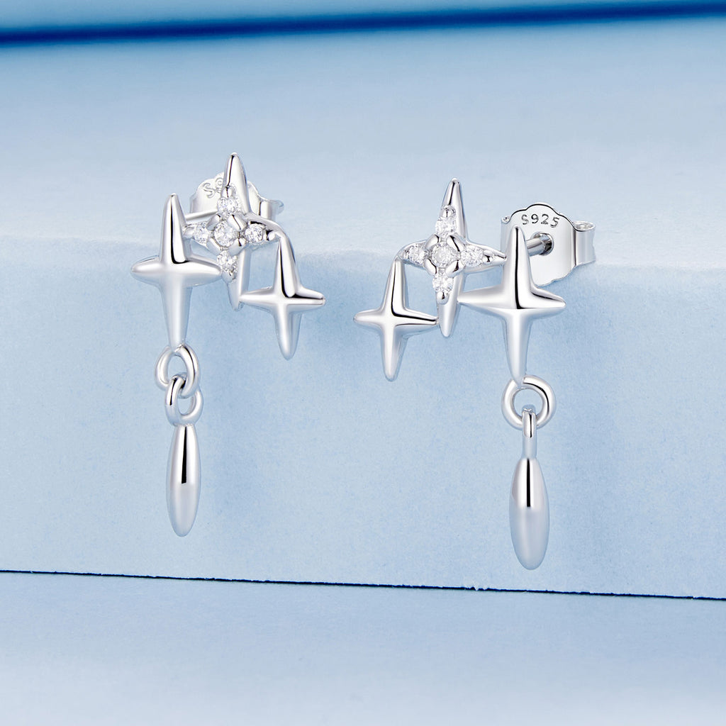 Silver Twilight Sparkle Earring