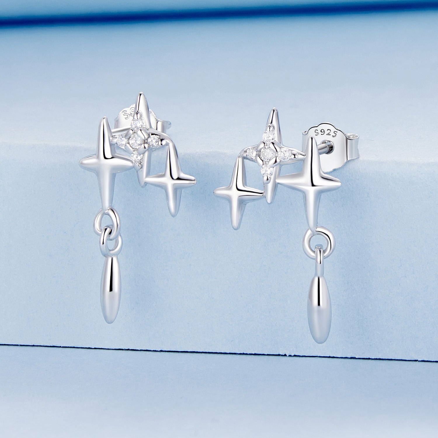 Silver Twilight Sparkle Earring